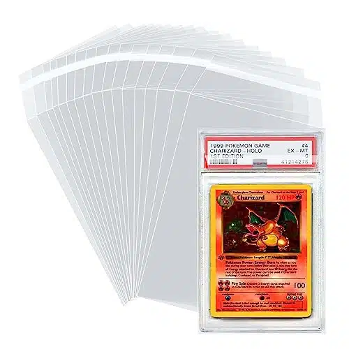 Sleeves for PSA Graded Slabs Ultra Protection for The Graded Card for Pro Collector (Pack)