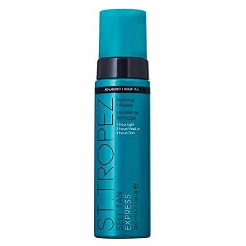 St. Tropez Self Tan Express Mousse, Fast Acting Fake Tan, Develops in Hours, Streak Free Finish, Vegan, Natural & Cruelty Free, Fl Oz