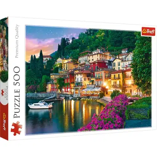 Trefl Red Piece Puzzle   Lake Como, Italy