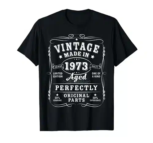 Vintage th Birthday Decorations Men Funny Birthday T Shirt