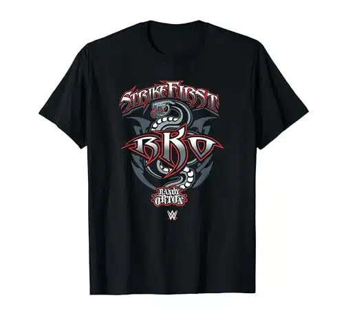 WWE Randy Orton Strike First RKO T Shirt