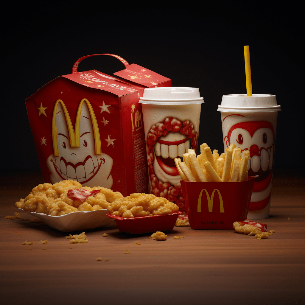 McDonald's Happy Meal Magic - Fast Food Maker - Hamburgers - Shakes -  McNuggets - Fries 