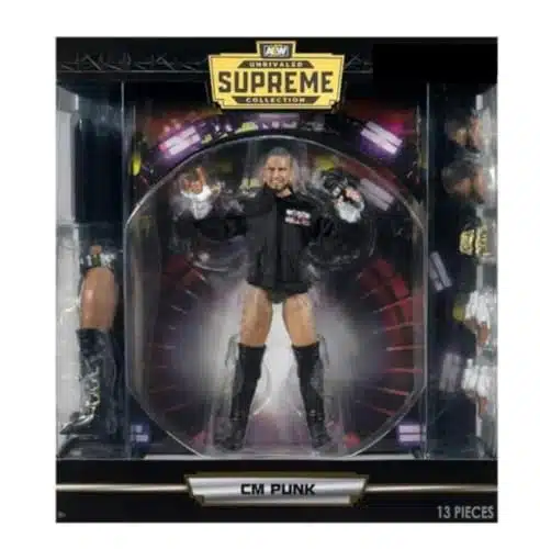 AEW Unrivaled Supreme CM Punk   Exclusive inch Figure