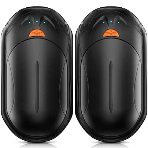 AI Rechargeable Hand Warmers   Pack, Hrs Heating Electric Pocket Warmer, Portable Size for Christmas, Camping, Hunting