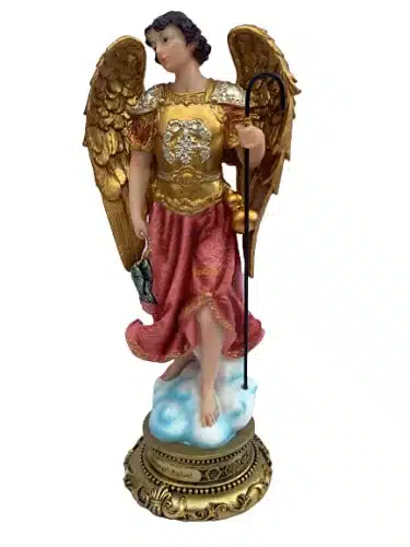 Arcangel San Rafael Religious Figurine Raphael Archangel , New