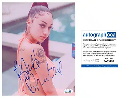Bhad Bhabie Signed Autographed xPhoto Danielle Bregoli Rapper ACOA COA