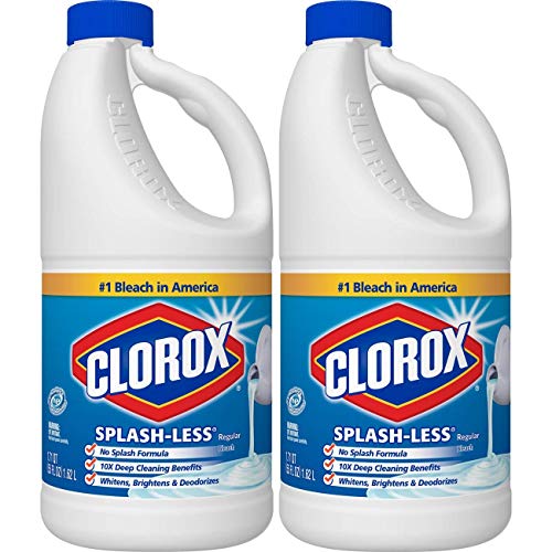 Clorox Splash Less Bleach, Regular, Pack of fl oz each Ounces Total