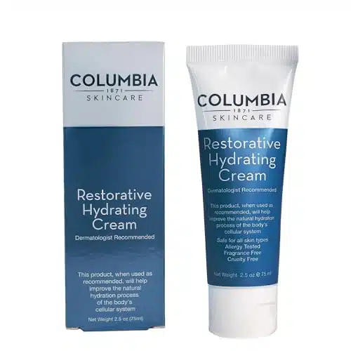 Columbia Restorative Hydrating Cream, Dermatologist Recommended, Nourish, Heal, and Protect with Probiotic Technology, fl oz.