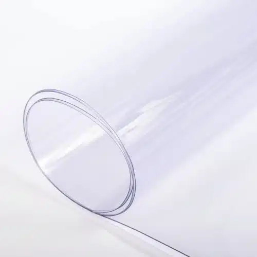 Farm Plastic Supply   Clear Vinyl Sheeting   il   ('x ')   Vinyl Plastic Sheeting, Clear Vinyl Sheet for Storm Windows, Covering, Protection, Tablecloth Protector
