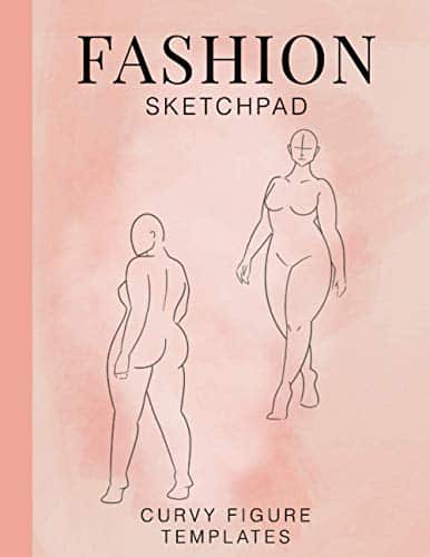Fashion Sketchpad Curvy Fashion Figure Templates Plus size Fashion Sketchbook, Curvy Womens Fashion Sketchpad, Fashion Design Sketch Pad, Fashion ... for Plus Size Models, Fas