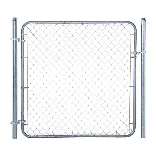 Fit Right Chain Link Fence Walk through Gate Kit (wide x ' high)