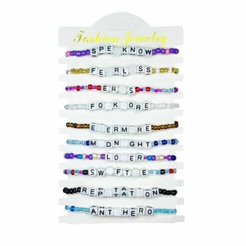 Inspiration Bracelet Music Bracelet Age of Lovers Fame Friendship Bracelet for Time taylor~swift Bracelet party decorations