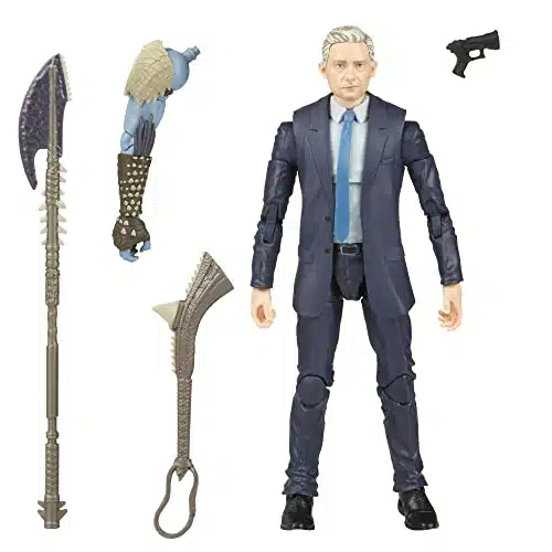 Marvel Legends Series Black Panther Legacy Collection Everett Ross inch MCU Action Figure Toy, Accessory, Build A Figure Parts
