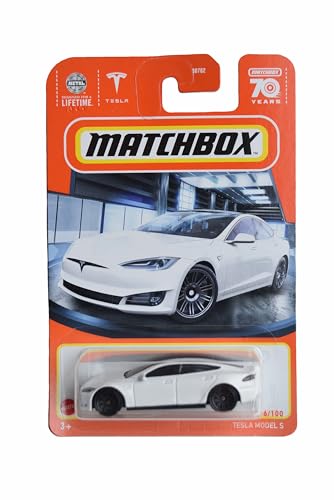 Matchbox Tesla Model S, White