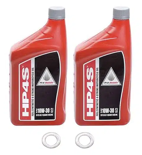 OE HPS Synthetic Oil Change Kit (Pack) Compatible with Honda Ruckus etropolitan PCXScooters