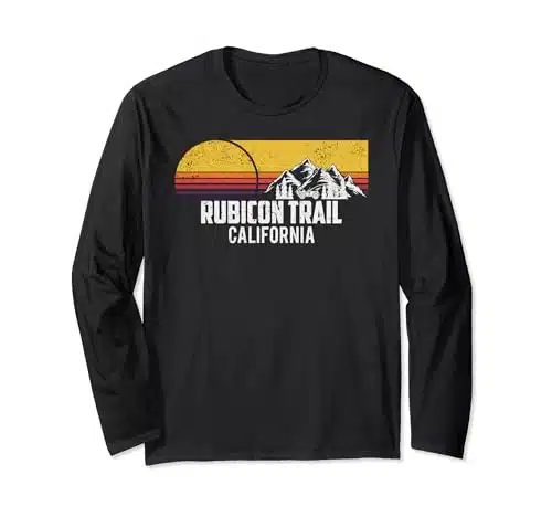 Rubicon Trail California xSUV Off Road Trails Outdoor Long Sleeve T Shirt