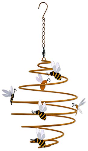 Sunset Vista Country Garden Wind Spinner, Beehive