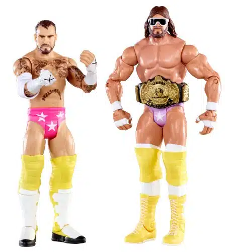 WWE Battle Pack Randy Savage vs. CM Punk Figure Pack Series