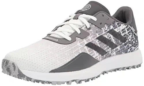 adidas Men's Sg Spikeless Golf Shoes, Footwear WhiteGrey ThreeGrey Two,