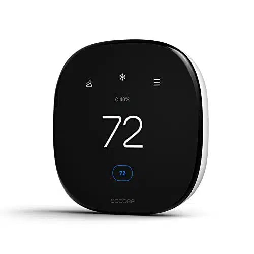 ecobee New Smart Thermostat Enhanced   Programmable Wifi Thermostat   Works with Siri, Alexa, Google Assistant   Energy Star Certified   Smart Home