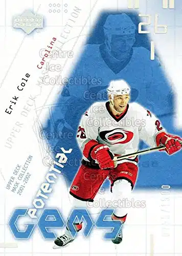 (CI) Eric Cole Hockey Card UD Mask Collection (base) Eric Cole