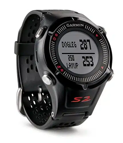 Garmin Approach SGPS Golf Watch with Worldwide Courses (Black) (Certified Refurbished)