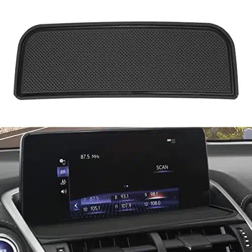 INTGET Dash Dashboard Mat for Lexus NXNXh NXAccessories Premium Custom Interior Non Slip Anti Dust Dashboard Insert Liner Pad Rubber Mat (Black)