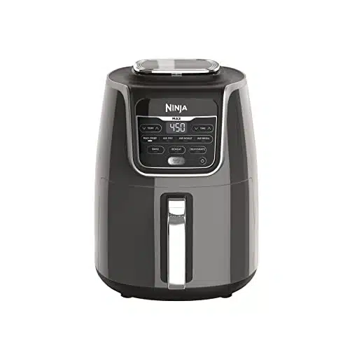 Ninja AFax XL Air Fryer that Cooks, Crisps, Roasts, Bakes, Reheats and Dehydrates, with Quart Capacity, and a High Gloss Finish, Grey