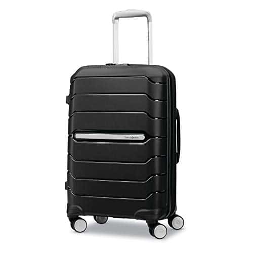 Samsonite Freeform Hardside Expandable with Double Spinner Wheels, Carry On Inch, Black