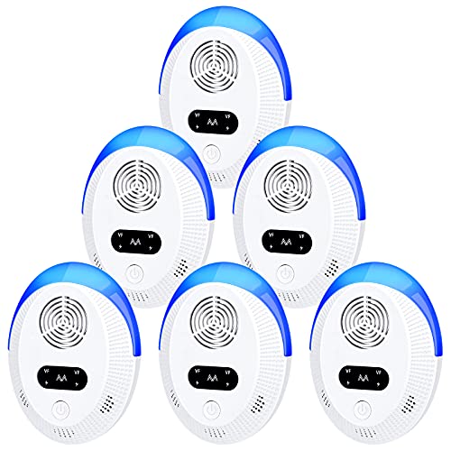 Ultrasonic Pest Repeller Packs, Indoor Pest Control, Ultrasonic Pest Repellent for Home,Kitchen, Office, Warehouse, Hotel
