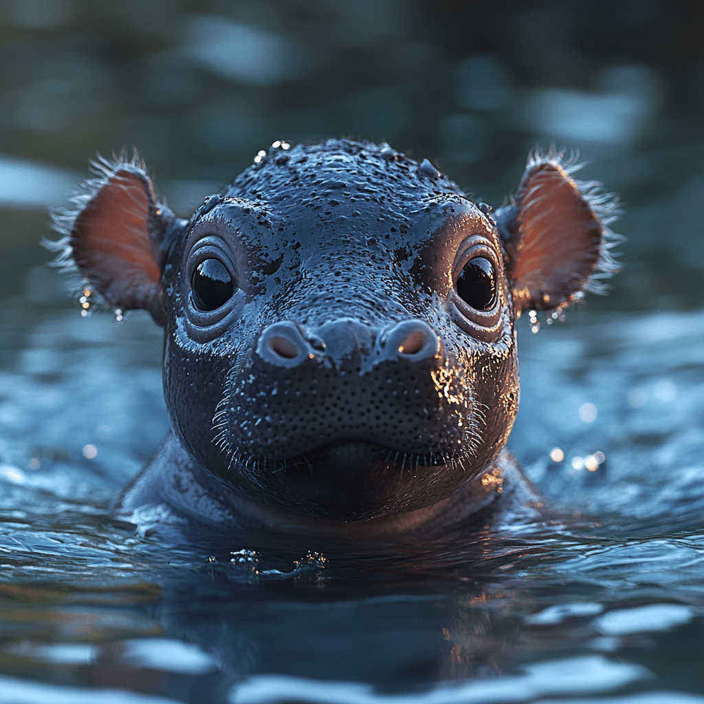 baby hippo moo dang