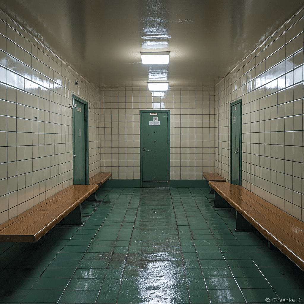 locker room