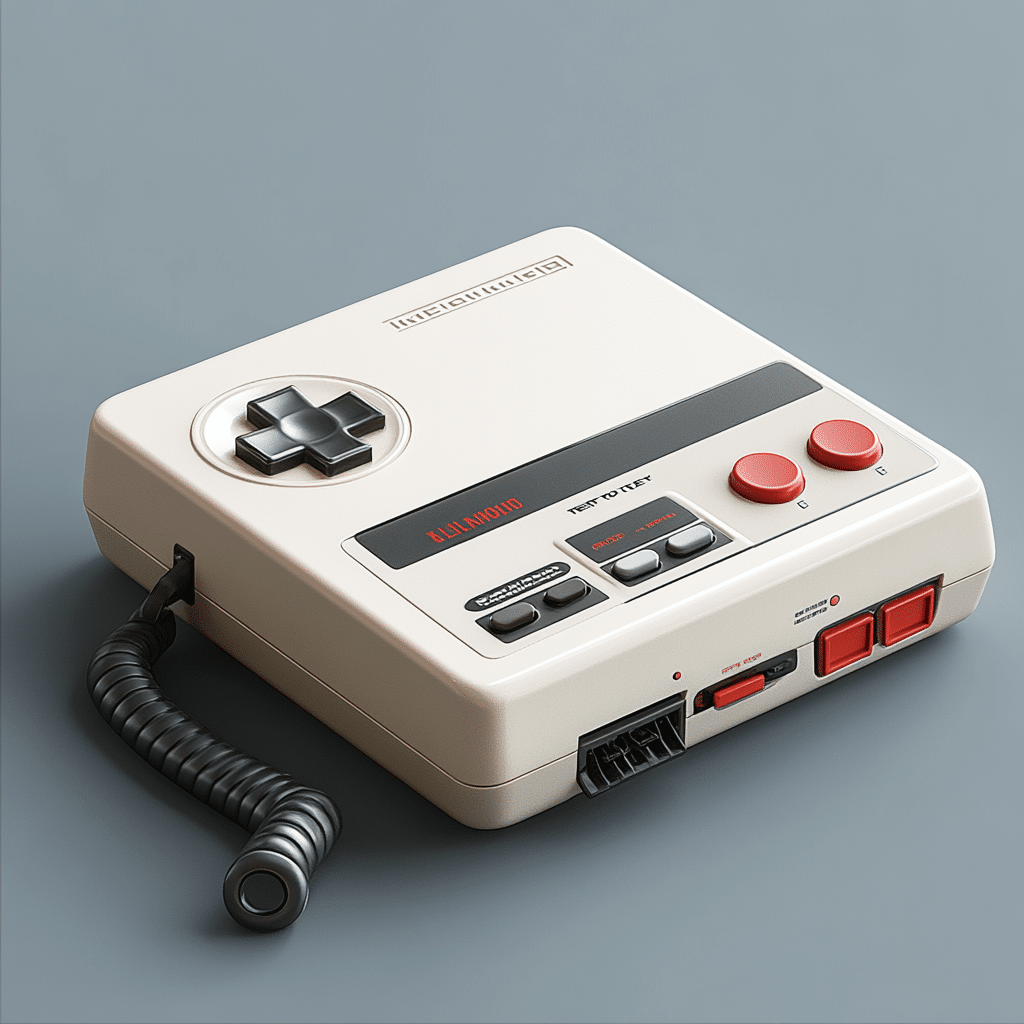 retro game console