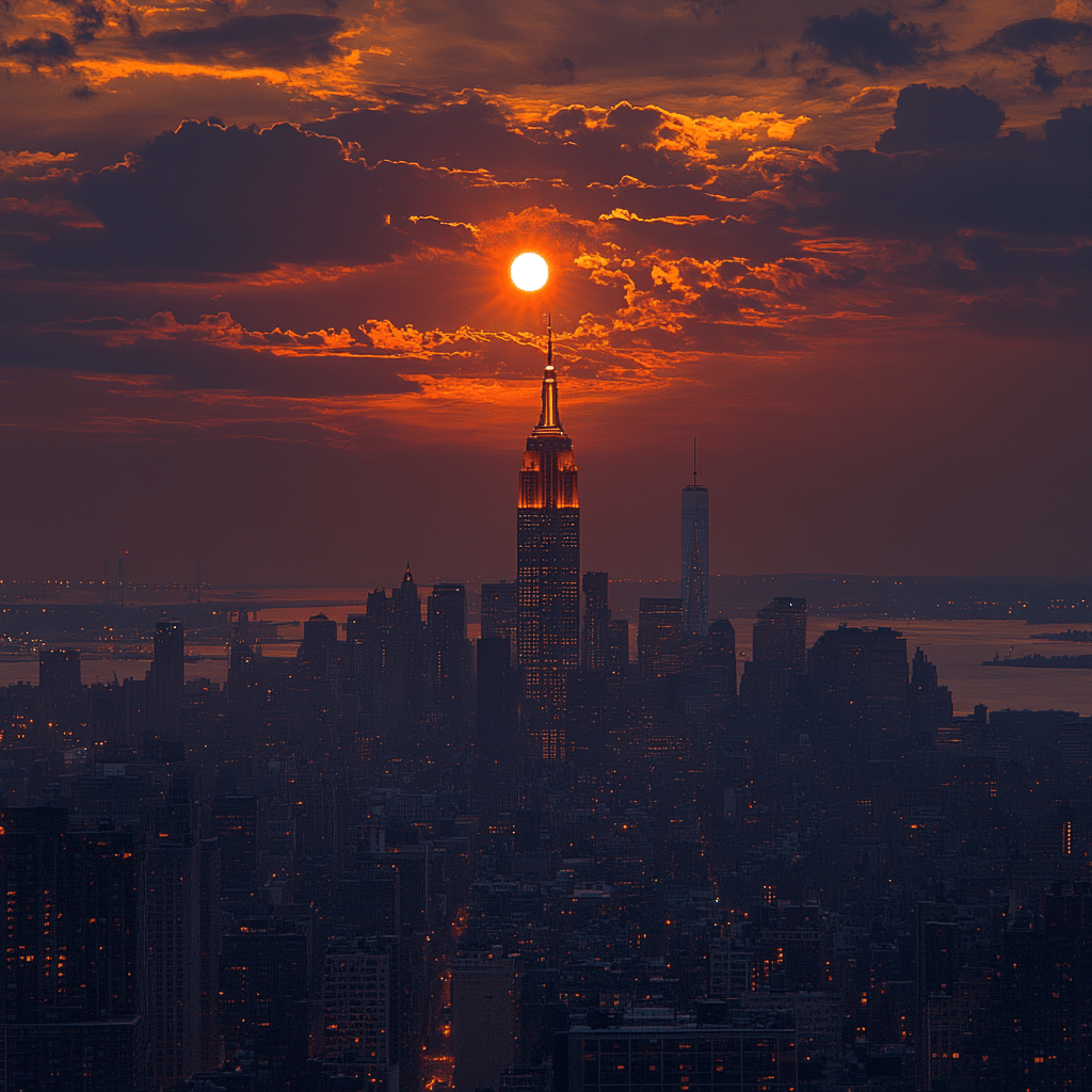 what time is the eclipse in nyc